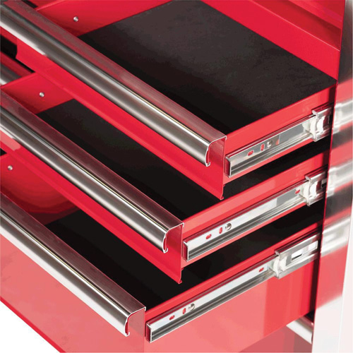 PRC4211 Pro Series Roller Cabinet, 11 Drawers, 42" W x 18" D x Red Seagulf Marine Industries Inc.