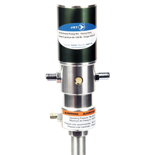 JAGP-120 Ensemble de pompe &agrave; graisse robuste avec commande pneumatique Seagulf Marine Industries Inc.