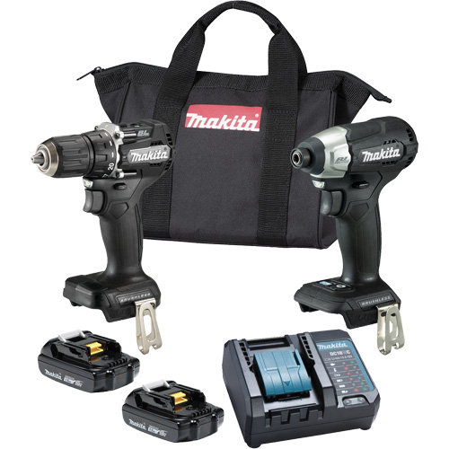 LXT Brushless Sub-Compact 2-Tool Combo Kit, Lithium-Ion, 18 V Seagulf Marine Industries Inc.