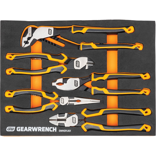 Mechanics Tool Set in Modular Foam Trays with Storage Unit, 194 Pieces Seagulf Marine Industries Inc.