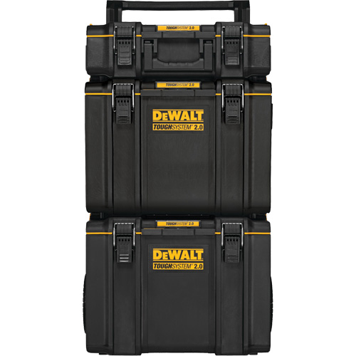 Syst&egrave;me de rangement sur roues TOUGHSYSTEM 2.0, 24" x 20-2/5" x 34-1/2", Noir/Jaune Seagulf Marine Industries Inc.