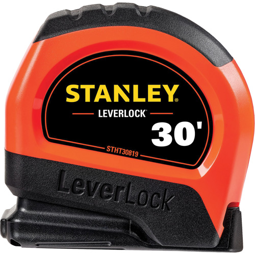 Ruban &agrave; mesurer haute visibilit&eacute; LEVERLOCK, 30', Marques de goujon Imp&eacute;rial Seagulf Marine Industries Inc.