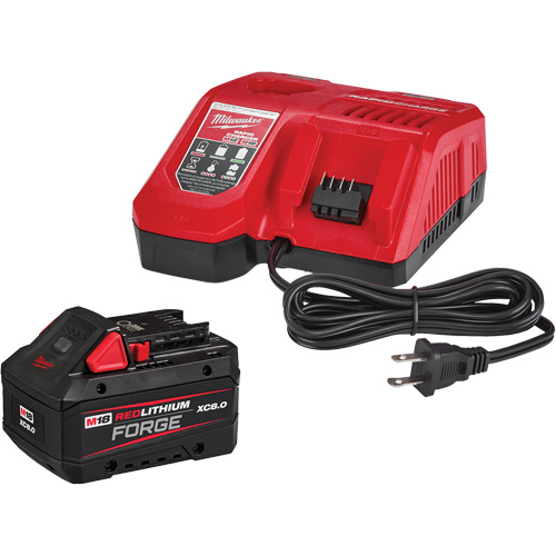 Ensemble de batterie de d&eacute;marrage M18 Redlithium Forge XC8.0, 18 V, Lithium-ion Seagulf Marine Industries Inc.