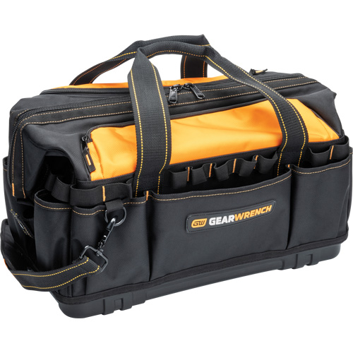 Sac &agrave; outils de 20" pour les professionnels, Nylon, 33 pochettes, Noir/Orange Seagulf Marine Industries Inc.