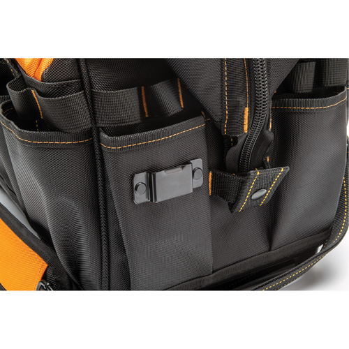 Sac &agrave; outils de 20" pour les professionnels, Nylon, 33 pochettes, Noir/Orange Seagulf Marine Industries Inc.