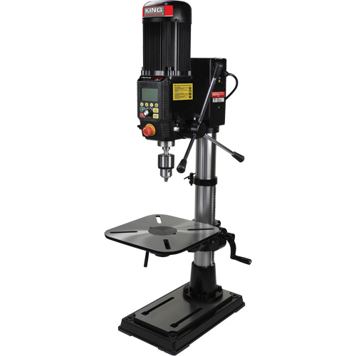 Perceuse &agrave; colonne Benchtop DVR, 16", Mandrin 5/8", 3000 tr/min Seagulf Marine Industries Inc.