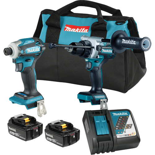 LXT Brushless 2 Tool Combo Kit, Lithium-Ion, 18 V Seagulf Marine Industries Inc.