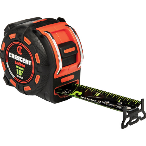 Shockforce NITE EYE Tape Measure, 1-1/4" x 16', SAE Graduations Seagulf Marine Industries Inc.