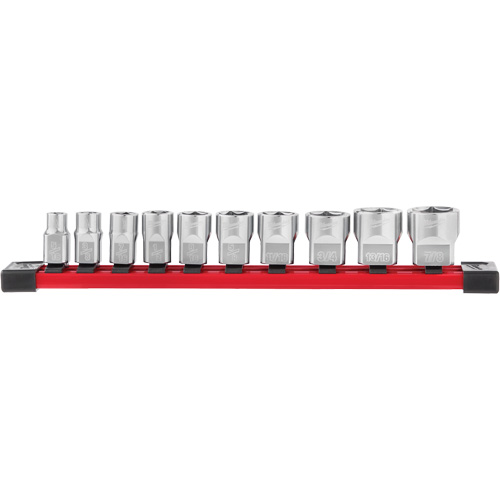 SAE Sockets with Four Flat Sides, 10 Pcs, 3/8" Drive Size Seagulf Marine Industries Inc.