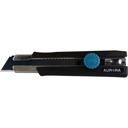 25mm Retractable Knife, Stainless Steel, Heavy-Duty, Rubber Handle Seagulf Marine Industries Inc.