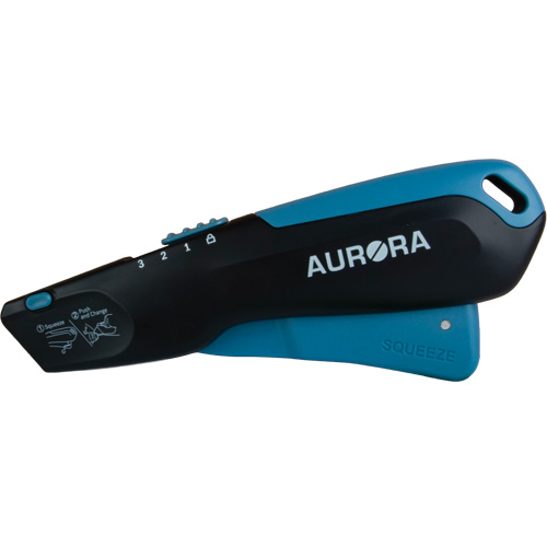 Retractable Safety Knife , Stainless Steel, Heavy-Duty, Plastic/Aluminum Handle Seagulf Marine Industries Inc.