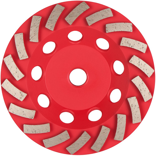 Meule boisseau diamant&eacute;e &agrave; 18 segments Turbo DIAMOND MAX Seagulf Marine Industries Inc.