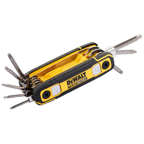 TOUGHSERIES Folding Locking Hex Key, 8 Pcs., Torx&reg; Seagulf Marine Industries Inc.