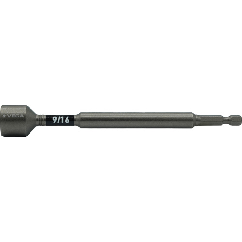 Impactech&reg; Nut Driver, 9/16" Tip, 1/4" Drive, 6" L, Magnetic Seagulf Marine Industries Inc.
