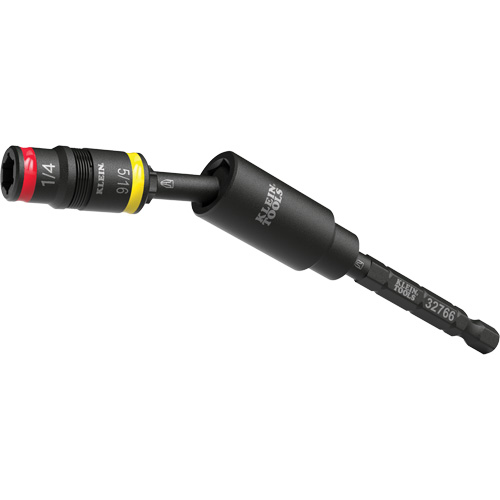 Impact Flip Socket With Swivel Adapter, Hex, 1/4" Drive, 3 Pcs Seagulf Marine Industries Inc.