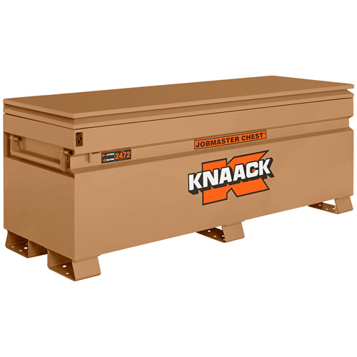 Model 2472 Jobsite Chest with Padlock, 72" x 24" x 28-1/4", Steel, Tan Seagulf Marine Industries Inc.