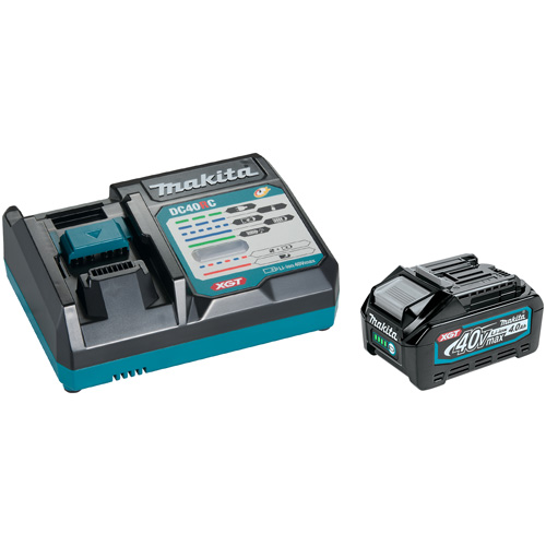 Trousse de d&eacute;marrage avec chargeur rapide et batterie 4,0Ah 40Vmax XGT, 40 V, Lithium-ion Seagulf Marine Industries Inc.