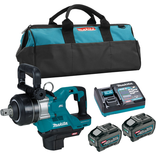 40Vmax XGT Brushless Short Anvil Impact Wrench Kit, 40 V, 1" Socket Seagulf Marine Industries Inc.