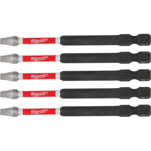 Embouts de tr&eacute;pan &agrave; chocs SHOCKWAVE, Carr&eacute;e, Embout 2, Longueur 3-1/2" Seagulf Marine Industries Inc.