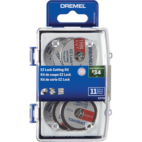 Micro trousse d'accessoires rotatifs de d&eacute;coupe EZ Lock Seagulf Marine Industries Inc.