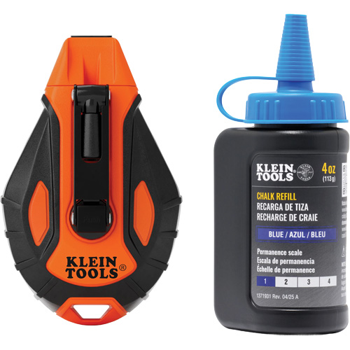 Smooth Retractable Chalk Reel with Chalk Refill Seagulf Marine Industries Inc.