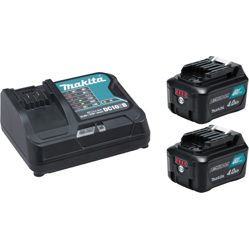 CXT Rapid Charger Starter Kit with (2) 4 Ah Batteries, 12 V, Lithium-Ion Seagulf Marine Industries Inc.