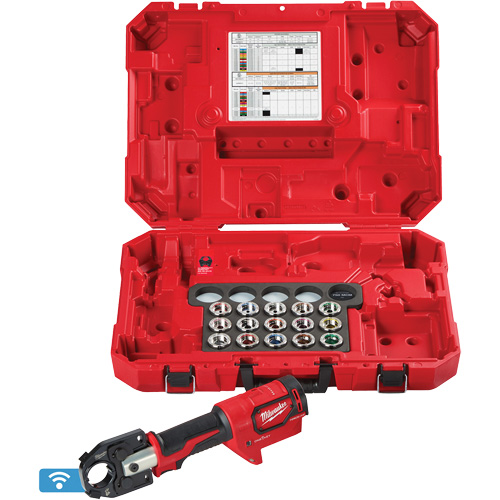 M18 FORCE LOGIC 600 MCM Crimper with #8 - 600 MCM Cu Dies Seagulf Marine Industries Inc.
