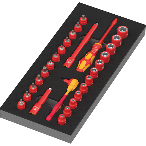 Foam Insert 8007 A VDE Zyklop VDE Ratchet Set 1, 1000 V, 30 Pcs Seagulf Marine Industries Inc.