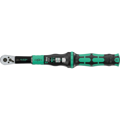 Cl&eacute; dynamom&eacute;trique Click-Torque Lock A 5 r&eacute;glable avec fonction Torque Lock, &agrave; cliquer, Entraînement 1/4" carr&eacute;, 1 - 18 lb-pi Seagulf Marine Industries Inc.