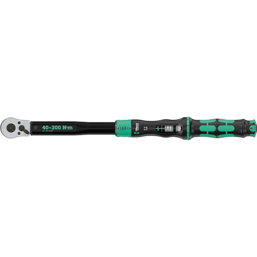 Adjustable Click-Torque Lock C 3 Torque Wrench with Torque Lock Function, Click, 1/2" Square Drive, 30 - 146 lbf. Ft Seagulf Marine Industries Inc.
