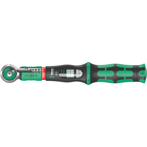 Cl&eacute; dynamom&eacute;trique Safe-Torque A 1, &agrave; cliquer, Entraînement 1/4" carr&eacute;, 2 - 9 lb-pi Seagulf Marine Industries Inc.