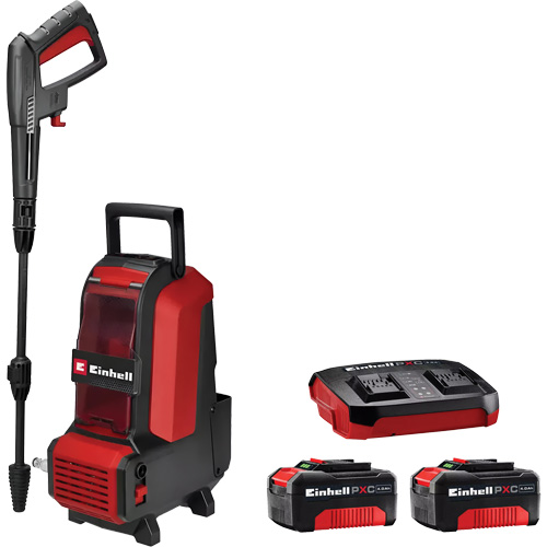 Cordless High Pressure Cleaner with 4Ah PXC Battery & Charger Starter Kit, Battery Powered, 1522 PSI, 1.23 GPM Seagulf Marine Industries Inc.