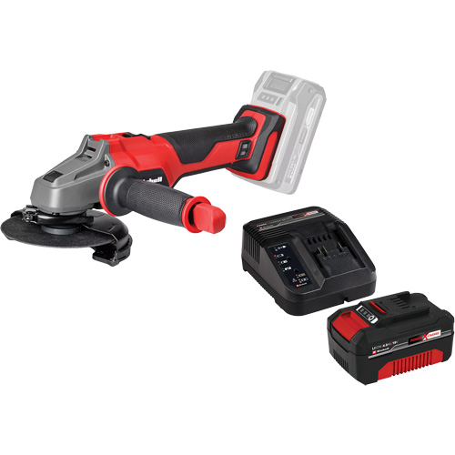 Professional Cordless Angle Grinder with 4Ah PXC Battery & Charger Starter Kit, 5" Wheel, 18 V Seagulf Marine Industries Inc.