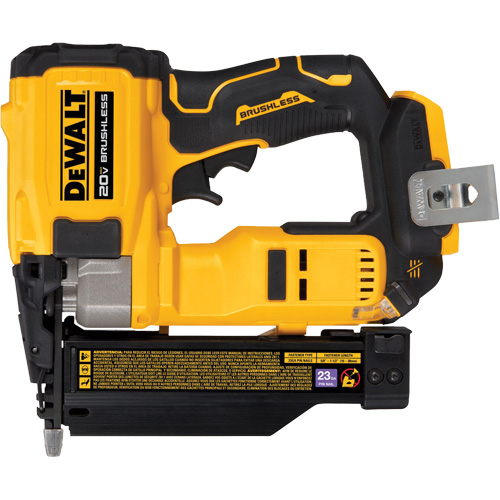 ATOMIC COMPACT SERIES Brushless Cordless 23ga Pin Nailer (Tool Only), 20 V, Lithium-Ion Seagulf Marine Industries Inc.