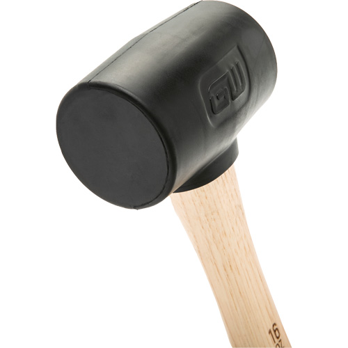 Maillet en caoutchouc, 16 oz, Prise en Bois, 13" lo Seagulf Marine Industries Inc.