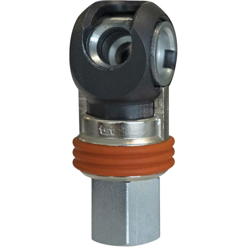 Raccord industriel rapide basculant TOPQUIK SC, Acier nickel&eacute;, 3/8", NPT femelle, 360 PSI Seagulf Marine Industries Inc.
