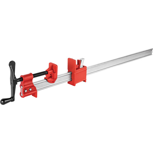 Serre-joint &agrave; barre d'acier &agrave; profil en I robuste, 48" (1219,2 mm) capacit&eacute;, 2" (50,8 mm) profondeur Seagulf Marine Industries Inc.