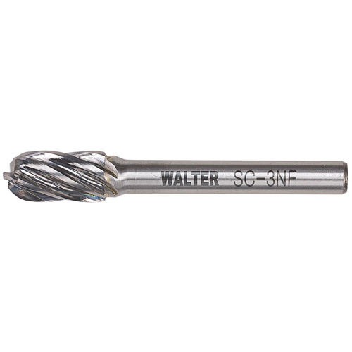 Fraise double au carbure avec tige cylindrique &agrave; pointe ronde, 1/2" dia., 1" profondeur de la coupe Seagulf Marine Industries Inc.
