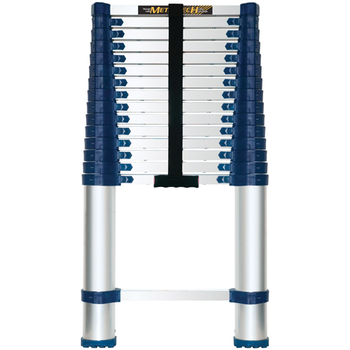 Telescopic Ladder, 3' - 15.5', Aluminum, 250 lbs. Capacity, Type 1 Seagulf Marine Industries Inc.