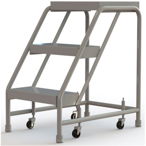 &eacute;chelles roulantes, 3 marches, Largeur de la marche 16", Hauteur de la plateforme 30", Aluminium Seagulf Marine Industries Inc.
