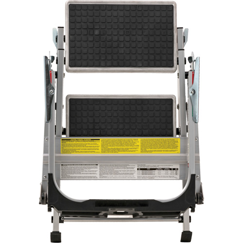 Tilt & Roll Step Stool Ladder, 2 Steps, 23" x 21" x 34.50" High Seagulf Marine Industries Inc.