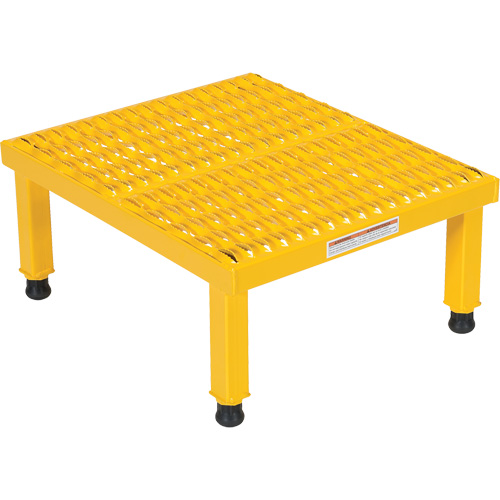 Plate-forme ajustable Step-Mate, 1 marche(s), 23-1/2" la x 19-9/16" lo x 16-1/2" h, Capacit&eacute; 500 lb Seagulf Marine Industries Inc.