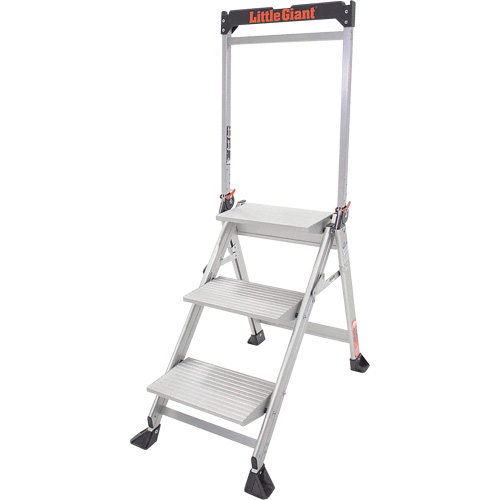Jumbo Step Ladder, 2.2', Aluminum, 375 lbs. Capacity, Type 1AA Seagulf Marine Industries Inc.
