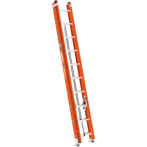 BuildMan&reg; Extension Ladder, 300 lbs. Cap., 20' H, Grade 1A Seagulf Marine Industries Inc.