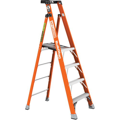 Safespace Platform Step Ladder, 4', 300 lbs. Cap. Seagulf Marine Industries Inc.