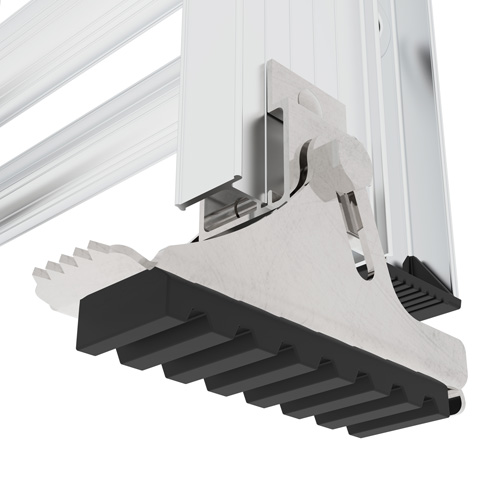 Jobsite Series Extension Ladder, 225 lbs. Cap., 32' H, Grade 1 Seagulf Marine Industries Inc.