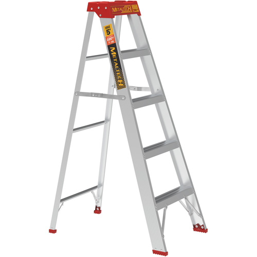 Step Ladder, 5', Aluminum, 200 lbs. Capacity, Type 3 Seagulf Marine Industries Inc.