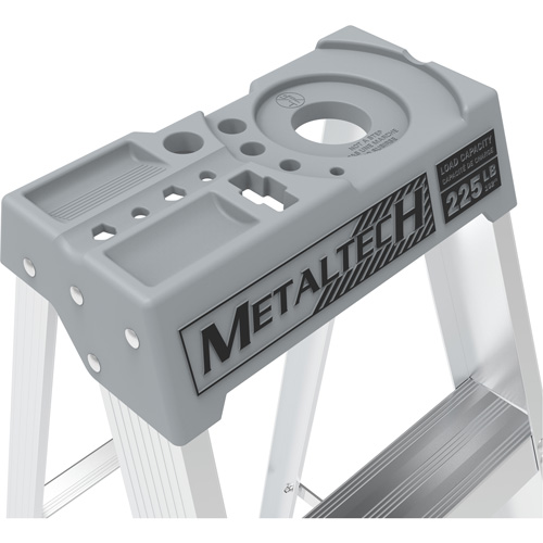 Escabeau avec plateau &agrave; peinture, 10', Aluminium, Capacit&eacute; 225 lb, Type 2 Seagulf Marine Industries Inc.