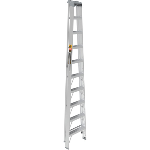 Step Ladder, 10', Aluminum, 225 lbs. Capacity, Type 2 Seagulf Marine Industries Inc.