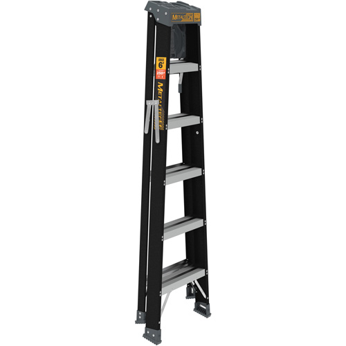 Step Ladder with Paint Tray, 6', Fibreglass, 250 lbs. Capacity, Type 1 Seagulf Marine Industries Inc.